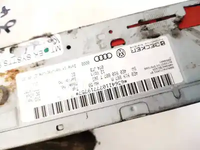 Second-hand car spare part audio system / radio cd for audi a6 avant (4f5) 2.7 tdi oem iam references 4e0919887m  4e0910887t