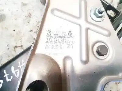 Автозапчастина б/у педаль гальм для volkswagen caddy ka/kb (2k) 1.9 tdi (bsu) посилання на oem iam 1t1721057l  