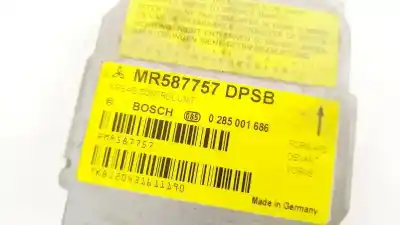 Автозапчасти б/у блок управления подушками безопасности за mitsubishi colt cz3 berl. 5 (z30a) 1.5 di-d insport [1.5 ltr. - 70 kw di-d cat] ссылки oem iam mr587757  0285001686