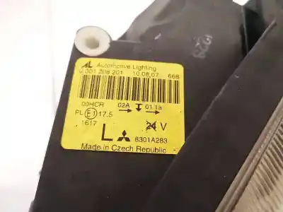 Автозапчастина б/у ліва фара для mitsubishi colt vi (z3_a, z2_a) 1.3 (z21a) посилання на oem iam 0301208201  8301a283