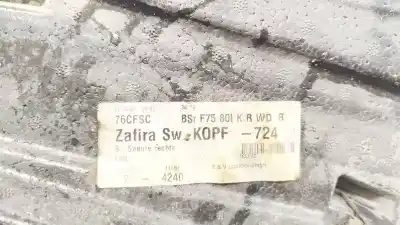 Pezzo di ricambio per auto di seconda mano plastica per opel zafira a 2.0 dti riferimenti oem iam   
