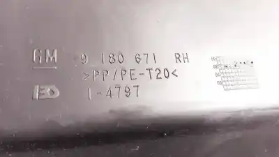 Автозапчастина б/у пластика для opel vectra c (z02) 2.2 dti 16v (f69) посилання на oem iam 9180671  1-4797