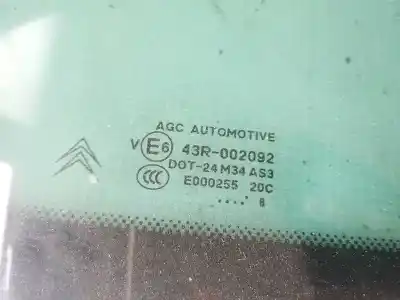 Автозапчасти б/у левое заднее стекло печати за citroen c5 ii (rc_) 2.0 hdi (rcrhrh) ссылки oem iam as2  