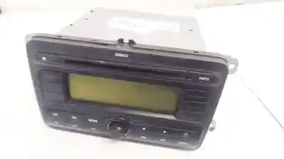 Second-hand car spare part audio system / radio cd for skoda fabia (5j2 ) 1.4 16v oem iam references 5j0035161