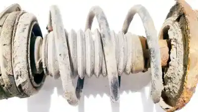 Peça sobressalente para automóvel em segunda mão mola de suspensão por renault laguna iii 1.5 dci diesel referências oem iam 