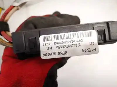 Автозапчастина б/у стійкість на нагревання для citroen c5, ii 2008.02 - 2011.01 2.0 hdi 103kw 2009.04 - 2011.01 посилання на oem iam g7192002  