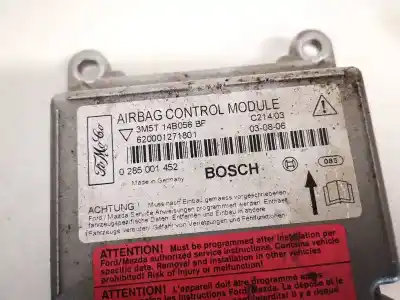 Автозапчасти б/у блок управления подушками безопасности за ford focus c-max (cap) 2.0 tdci cat ссылки oem iam 3m5t14b056bf  0285001452
