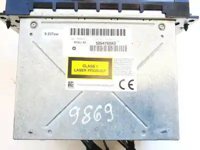 Автозапчастина б/у аудіо система / радіо cd для dodge journey 2.0 16v crd cat посилання на oem iam 5064760ad  36670i, ntg4rez