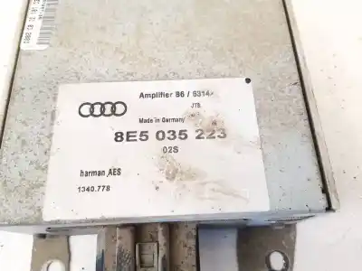 Автозапчастина б/у аудіо система / радіо cd для audi a4 b6 (8e2) 2.5 tdi quattro посилання на oem iam 8e5035223  