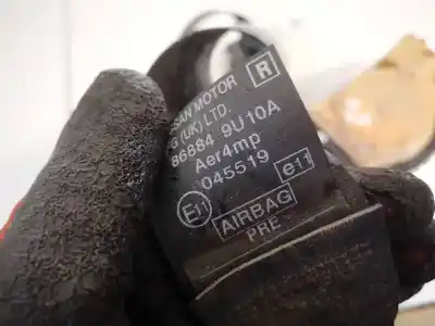 Peça sobressalente para automóvel em segunda mão cinto de segurança dianteiro direito por nissan note (e11e) 1.5 dci turbodiesel cat referências oem iam 868849u10a  