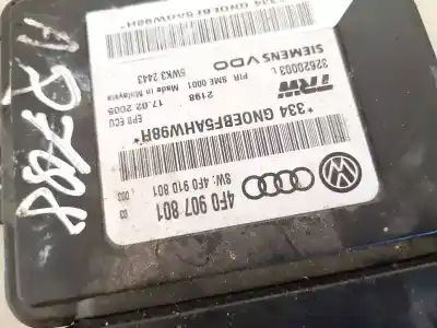 Автозапчасти б/у электронный модуль за audi a6 c6 (4f2) 2.4 ссылки oem iam 4f0907801  4f0910801