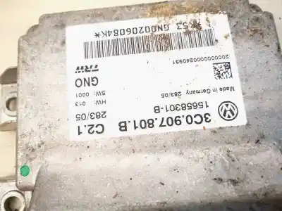 İkinci el araba yedek parçası elektronik modül için volkswagen passat b6 (3c2) 2.0 tdi 16v oem iam referansları 3c0907801b  15658301-b