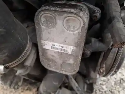 Second-hand car spare part engine oil cooler for skoda superb (3u4) 2.0 tdi dpf oem iam references 03l117021c