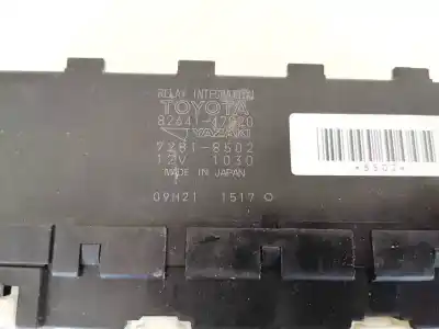 Автозапчастина б/у електронний модуль для toyota auris, i e15 2006.10 - 2012.10 2.0l 93kw d-4d 2006.10 - 2012.10 посилання на oem iam 8264147020  82641-47020, 7281-8502 Автозапчастина б/у електронний модуль для toyota auris, i e15 2006.10 - 2012.10 2.0l 93kw d-4d 2006.10 - 2012.10 посилання на oem iam 8264147020  82641-47020, 7281-8502