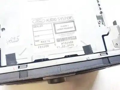 Second-hand car spare part audio system / radio cd for ford c-max (cb3) 1.6 tdci cat oem iam references 4m5t18c815ad  4m5t-18c815-ad, 10r-021645, m156402
