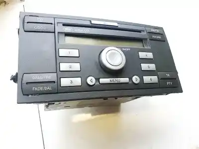 Second-hand car spare part audio system / radio cd for ford c-max (cb3) 1.6 tdci cat oem iam references 4m5t18c815ad