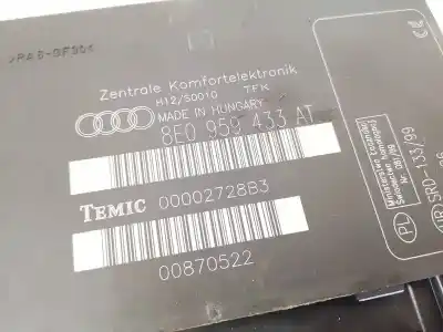Автозапчасти б/у комфортный модуль за audi a4 b6 (8e2) 2.5 tdi quattro ссылки oem iam 8e0959433at  
