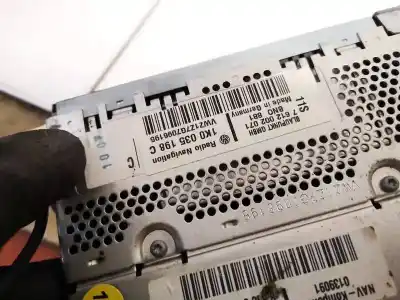 Автозапчасти б/у аудиосистема / радио cd за volkswagen golf v variant (1k5) 1.9 tdi ссылки oem iam 1k0035198c  