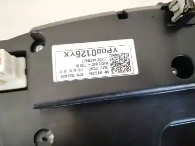 Second-hand car spare part multifunction display for opel crossland x 1.2 oem iam references 28574836  yp000126yx