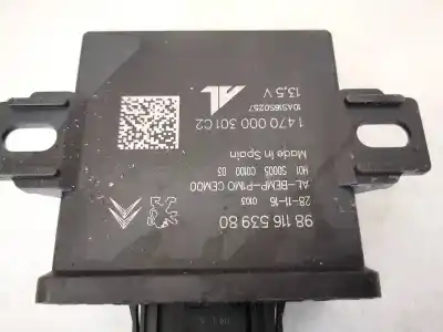 Second-hand car spare part electronic module for opel crossland x 1.2 oem iam references 9811653980  1470000301c2