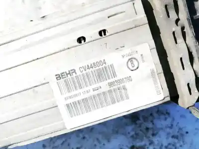 Peça sobressalente para automóvel em segunda mão intercooler por opel crossland x 1.2 referências oem iam 9803900780  cv448004