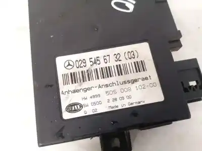 Автозапчастина б/у електронний модуль для mercedes-benz w203, 2000.05 - 2004.02 c 220 cdi (203.006) 105kw 2000.05 - 2007.02 посилання на oem iam 0295456732  