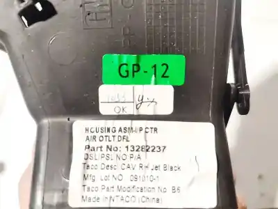 Автозапчасти б/у аэрационная решетка за opel insignia a (g09) 2.0 cdti (68) ссылки oem iam 13282237  