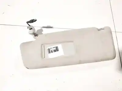 Second-hand car spare part left sunshade for opel kadett e fastback (t85) 1.4 s (c08, c48, d08, d48) oem iam references 