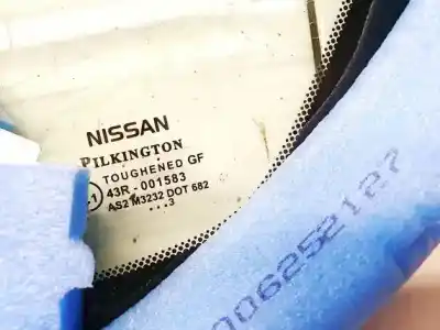 Peça sobressalente para automóvel em segunda mão vidro de custódia triangular traseiro esquerdo por nissan note (e11e) 1.4 cat referências oem iam as2  