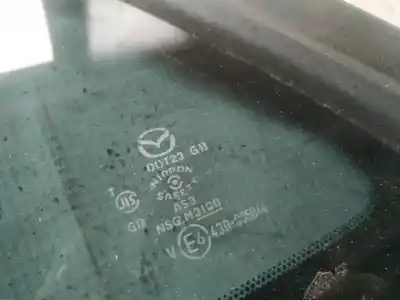 Автозапчастина б/у ліве задне скорівне скло для mazda cx-7, 2006.01 - 2012.12 2.3 182kw 2006.01 - 2012.12 посилання на oem iam as3  