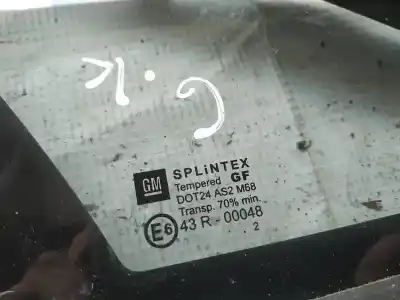 Автозапчасти б/у левое заднее стекло печати за opel vectra c (z02) 2.2 dti 16v (f69) ссылки oem iam as2  