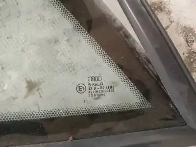 Peça sobressalente para automóvel em segunda mão vidro de custódia triangular traseiro esquerdo por audi 100 avant (c4) 2.5 tdi referências oem iam as2  