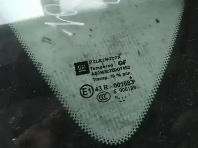 Peça sobressalente para automóvel em segunda mão vidro de custódia triangular traseiro esquerdo por bmw 3 (e30) m3 2.3 referências oem iam as2  