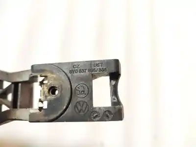 Автозапчасти б/у задняя правая наружная ручка за skoda octavia combi (1z5) 2.0 tdi ссылки oem iam 6y0837885  