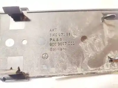 Second-hand car spare part plastics for skoda octavia combi (1z5) 2.0 tdi oem iam references 1k0971981a  