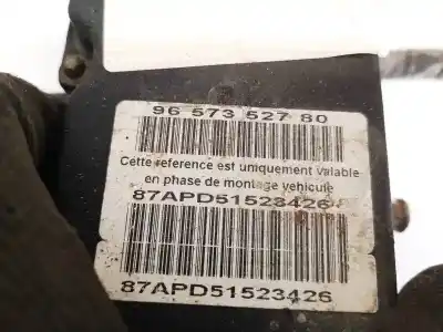 Автозапчастина б/у абс для citroen c4 i (lc_) 1.6 hdi посилання на oem iam 9657352780  0265800395