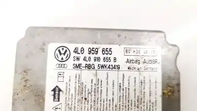 Second-hand car spare part airbag control unit for audi q7 (4l) 3.0 tdi oem iam references 4l0959655  4l0910655b, 5wk43419