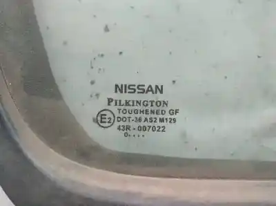 Peça sobressalente para automóvel em segunda mão vidro custódia triangular traseiro direito por nissan almera (n16/e) 2.2 16v turbodiesel cat referências oem iam as2  