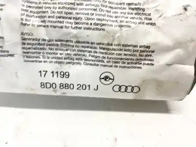 Автозапчастина б/у передня права подушка безопасности для audi a4 avant (b5) 2.4 посилання на oem iam 8d0880201j  8d0880201j