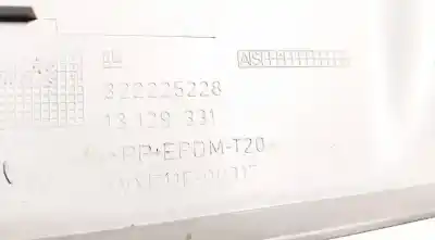 Pezzo di ricambio per auto di seconda mano plastica per bmw 3 (e30) m3 2.3 riferimenti oem iam 13129331  322225228