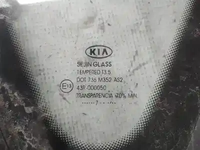 Peça sobressalente para automóvel em segunda mão vidro custódia triangular traseiro direito por kia ceed (ed) 1.6 crdi 115 referências oem iam as2  