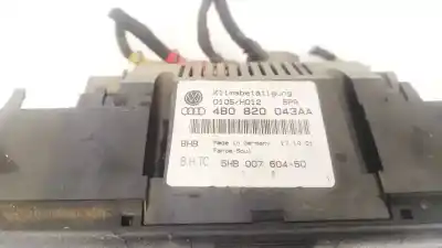 Second-hand car spare part climate control for audi a6, c5 2001.08 - 2005.01 facelift 2.5 tdi 114kw 2001.08 - 2005.01 oem iam references 4b0820043aa  5hb00760450