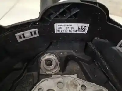 Second-hand car spare part steering wheel for audi a4 b8 (8k2) 2.0 tdi quattro oem iam references 8k0419091bg  