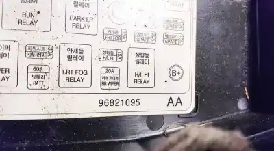 Second-hand car spare part fuse box unit for chevrolet captiva 2.4 cat oem iam references 96821095  