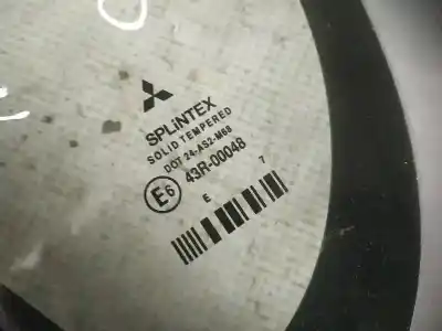 Автозапчасти б/у левое заднее стекло печати за mitsubishi colt vi (z3_a, z2_a) 1.3 (z21a) ссылки oem iam as2  