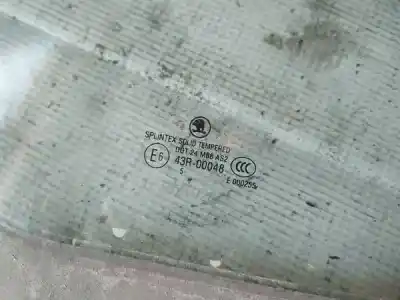 Second-hand car spare part front right glass window for skoda octavia combi (1z5) 2.0 tdi oem iam references as2  