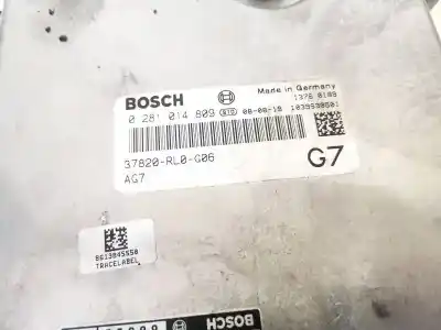 Автозапчасти б/у блок управления двигателем за honda accord ix 2.2 i-dtec ссылки oem iam 37820rl0g06  37820-rl0-g06, 0281014809