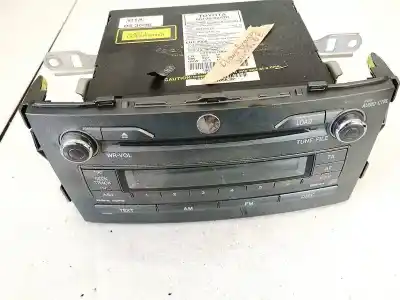 Автозапчастина б/у АУДІО СИСТЕМА / РАДІО CD для TOYOTA AURIS, I E15 2006.10 - 2012.10  Посилання на OEM IAM 8612002570  86120-02570, 122000-9170C101