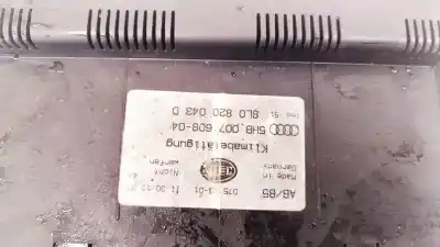 Peça sobressalente para automóvel em segunda mão comando de sofagem (chauffage / ar condicionado) por audi a4 avant (b5) 2.4 referências oem iam 8l0820043d  5hb00760804