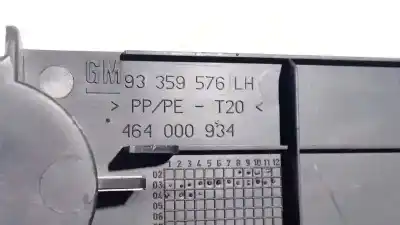 Pezzo di ricambio per auto di seconda mano plastica per bmw 3 (e30) m3 2.3 riferimenti oem iam 93359576  464000934